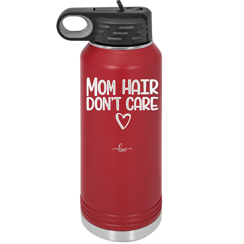 Mom Hair Don't Care - Laser Engraved Stainless Steel Drinkware - 1964 -