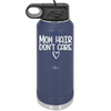 Mom Hair Don't Care - Laser Engraved Stainless Steel Drinkware - 1964 -
