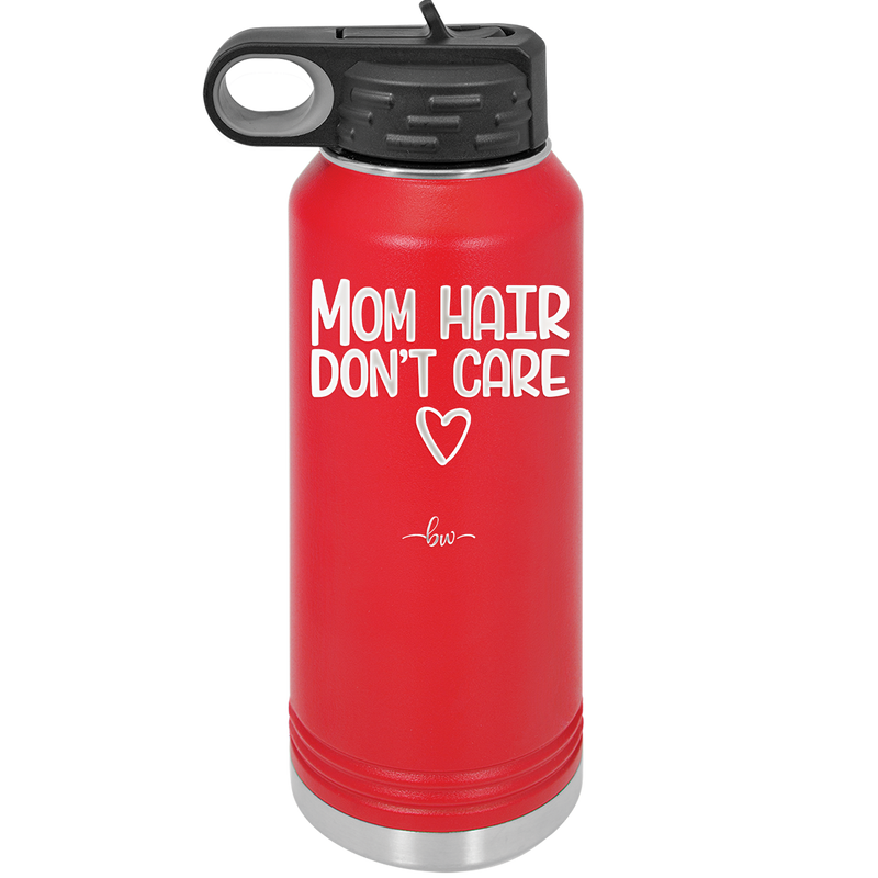 Mom Hair Don't Care - Laser Engraved Stainless Steel Drinkware - 1964 -