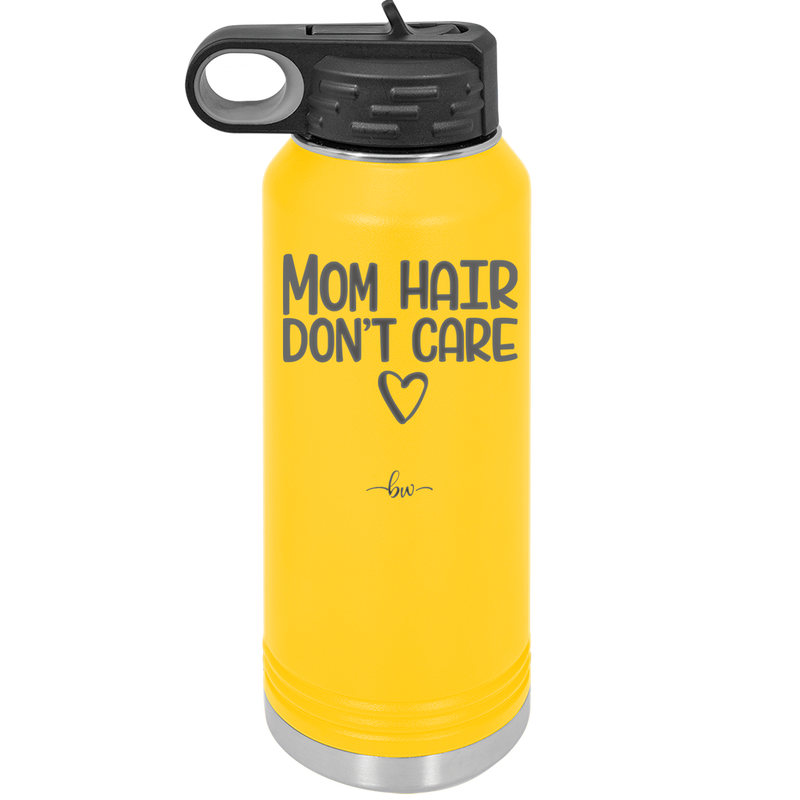 Mom Hair Don't Care - Laser Engraved Stainless Steel Drinkware - 1964 -