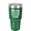 Messy Bun Gettin' Stuff Done - Laser Engraved Stainless Steel Drinkware - 1965 -