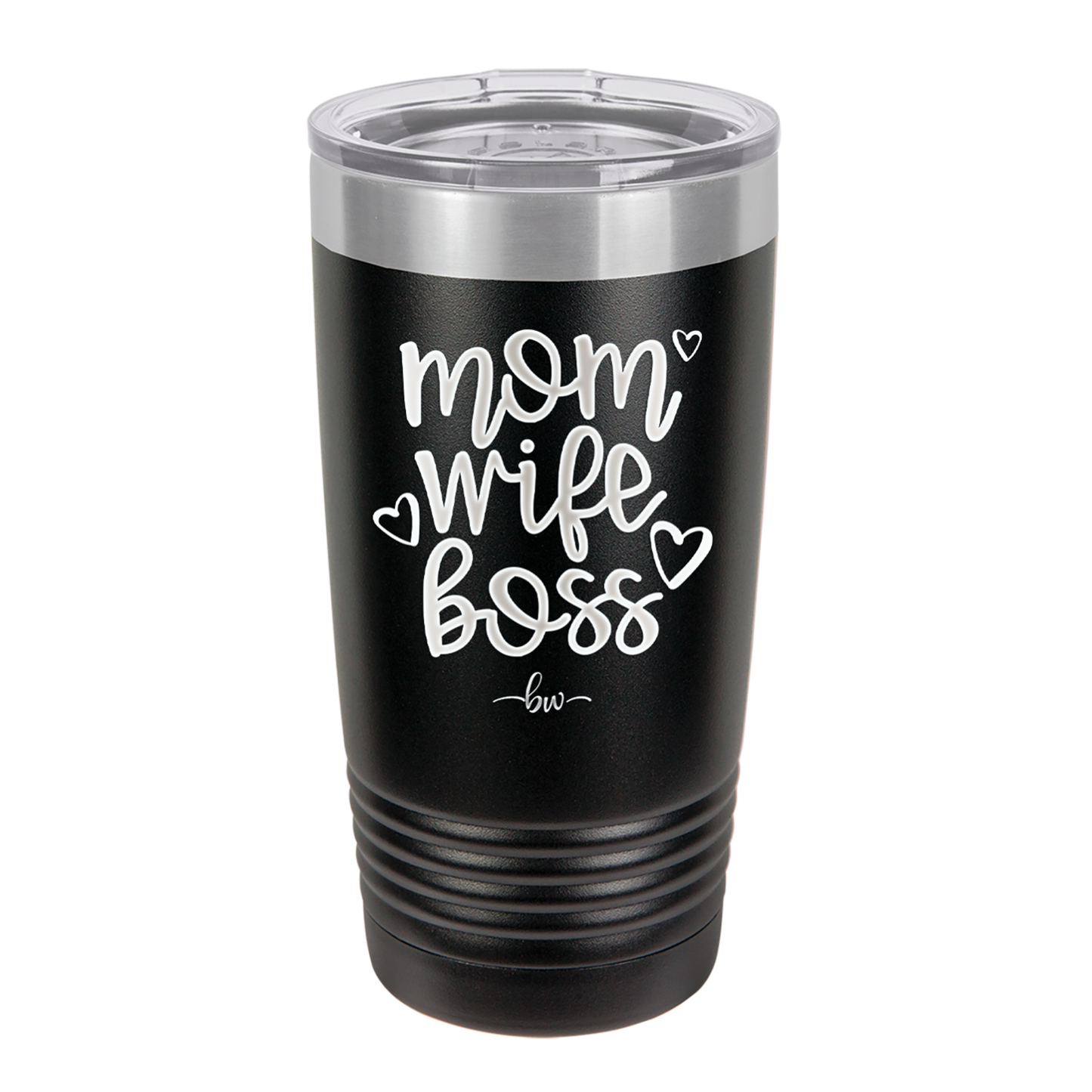 Mom Wife Boss - Laser Engraved Stainless Steel Drinkware - 1967 -