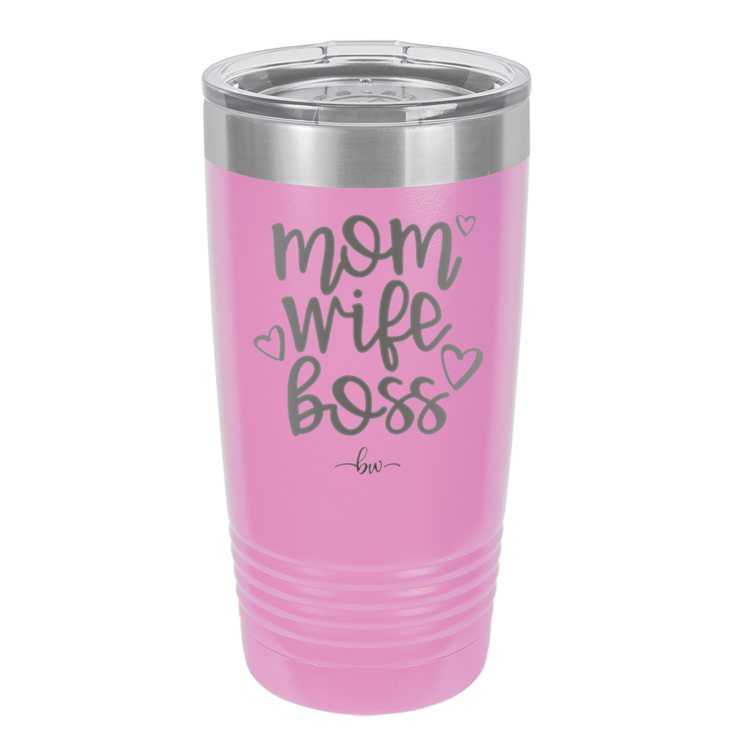 Mom Wife Boss - Laser Engraved Stainless Steel Drinkware - 1967 -