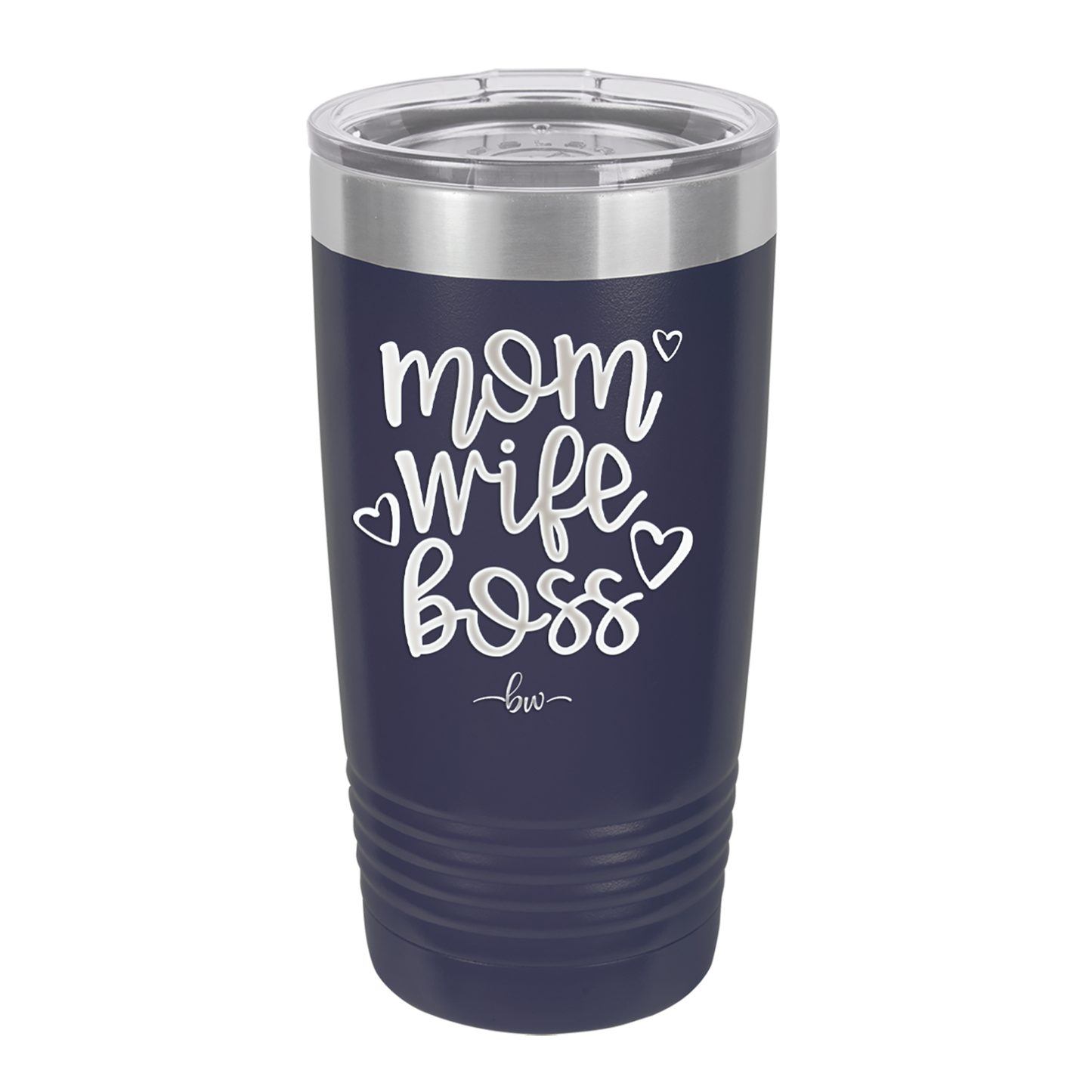 Mom Wife Boss - Laser Engraved Stainless Steel Drinkware - 1967 -