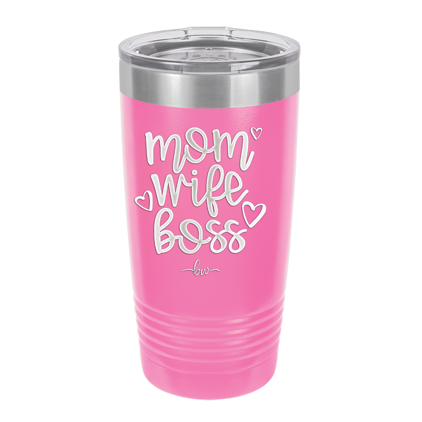 Mom Wife Boss - Laser Engraved Stainless Steel Drinkware - 1967 -