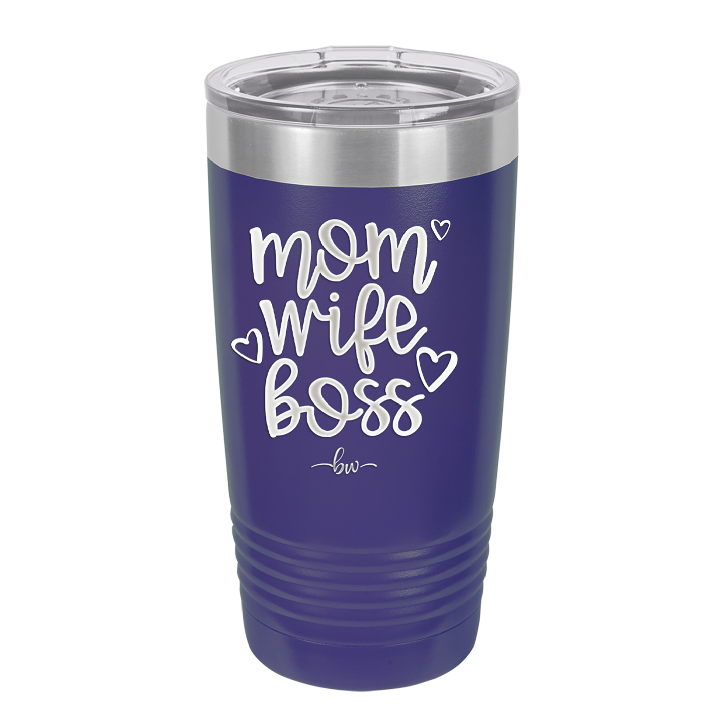 Mom Wife Boss - Laser Engraved Stainless Steel Drinkware - 1967 -