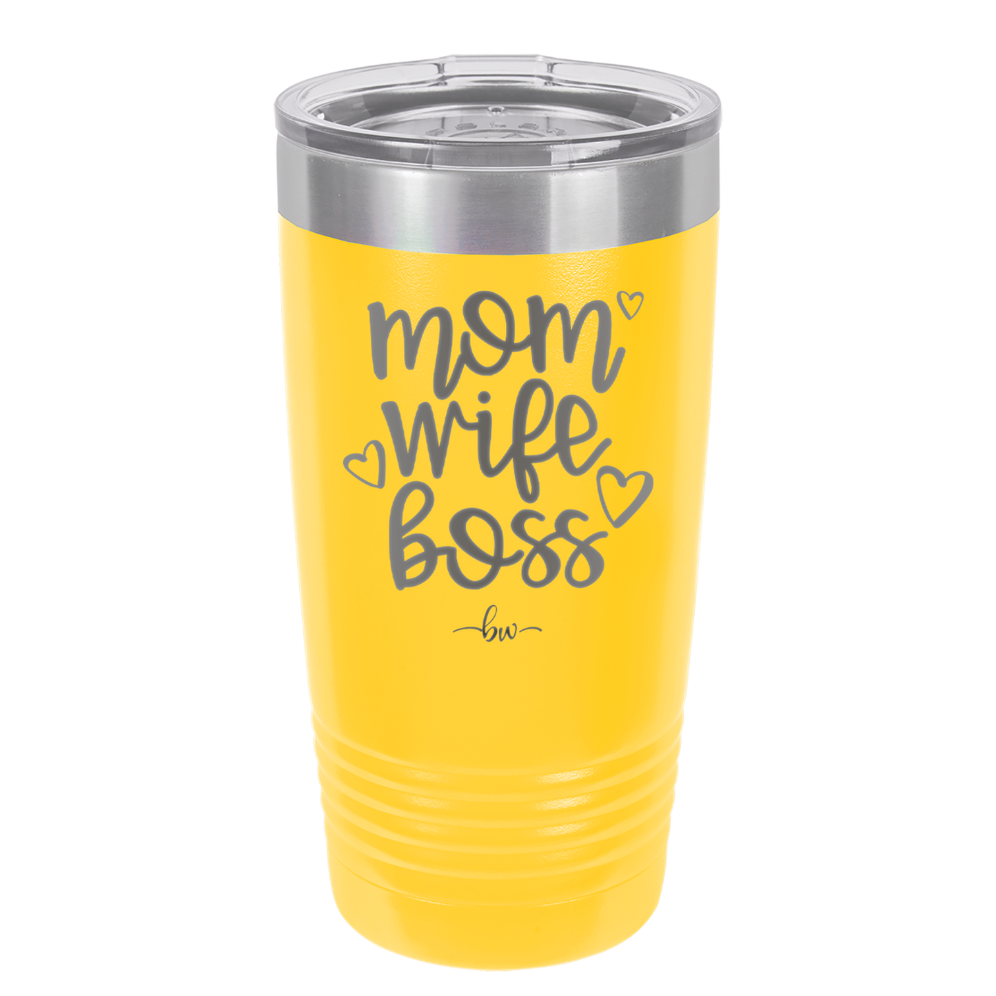 Mom Wife Boss - Laser Engraved Stainless Steel Drinkware - 1967 -