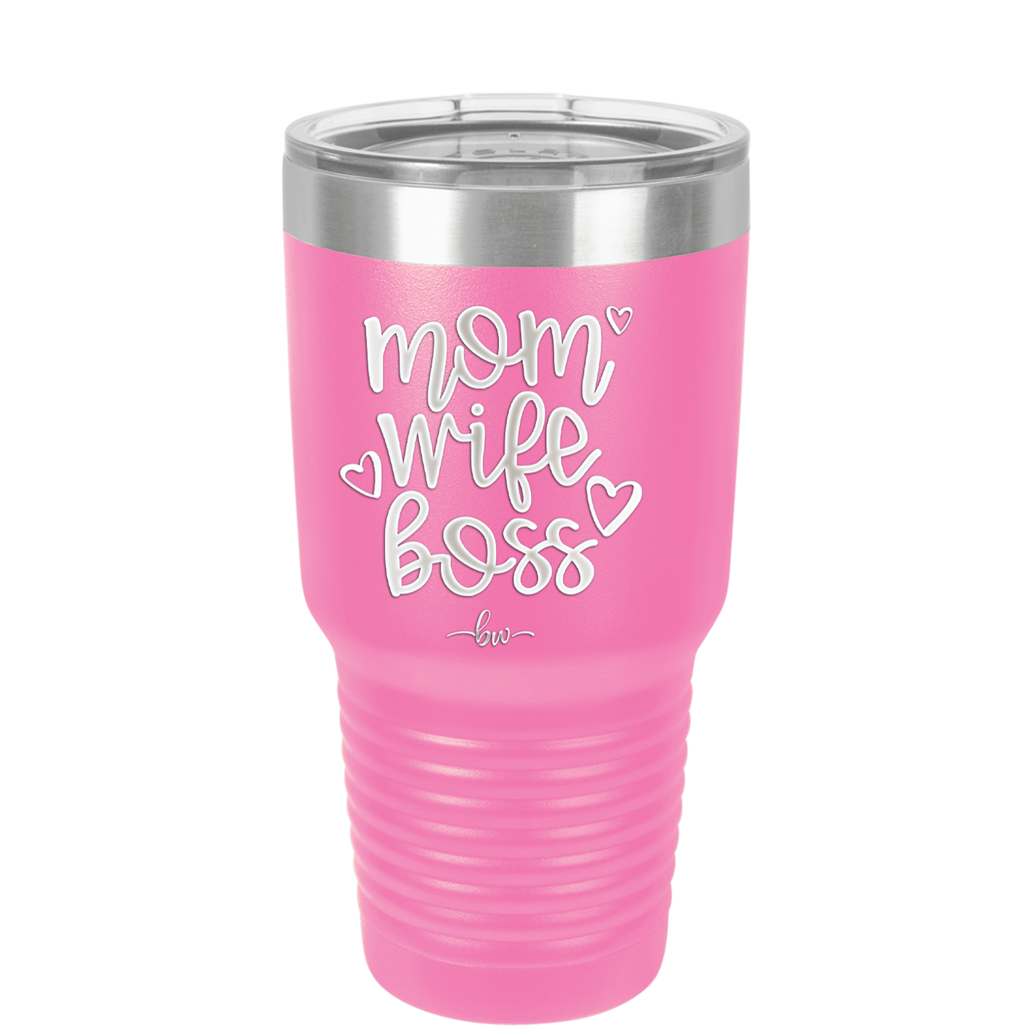 Mom Wife Boss - Laser Engraved Stainless Steel Drinkware - 1967 -