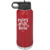 Mom Wife Boss - Laser Engraved Stainless Steel Drinkware - 1967 -