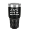 I'm a Drop the F-Bomb Kind of Mom - Laser Engraved Stainless Steel Drinkware - 1968 -