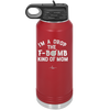 I'm a Drop the F-Bomb Kind of Mom - Laser Engraved Stainless Steel Drinkware - 1968 -