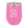 Kinda Classy Kinda Tired Momlife - Laser Engraved Stainless Steel Drinkware - 1969 -