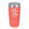 Kinda Classy Kinda Tired Momlife - Laser Engraved Stainless Steel Drinkware - 1969 -