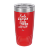 Kinda Classy Kinda Tired Momlife - Laser Engraved Stainless Steel Drinkware - 1969 -