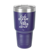 Kinda Classy Kinda Tired Momlife - Laser Engraved Stainless Steel Drinkware - 1969 -