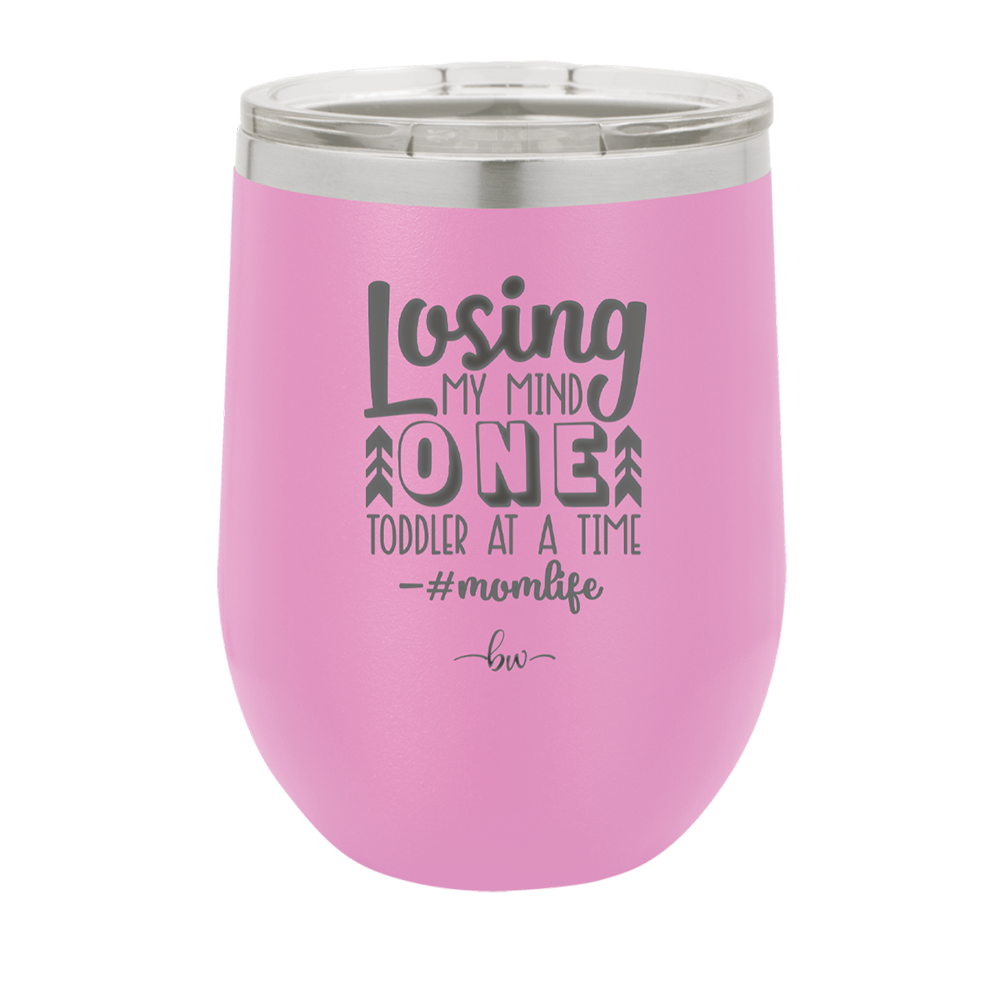 Losing My Mind One Toddler at a Time momlife - Laser Engraved Stainless Steel Drinkware - 1972 -