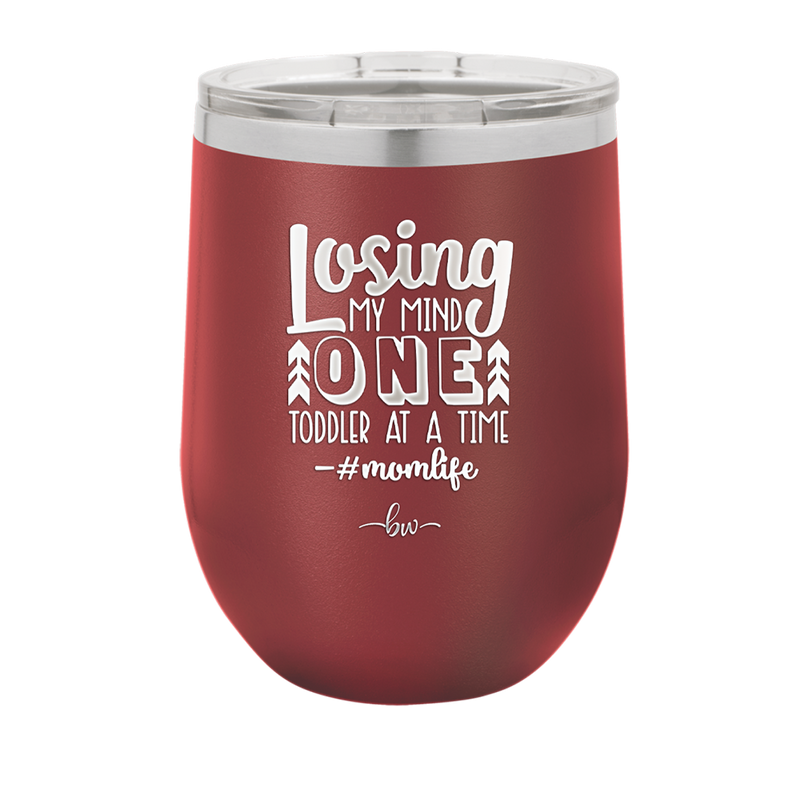 Losing My Mind One Toddler at a Time momlife - Laser Engraved Stainless Steel Drinkware - 1972 -