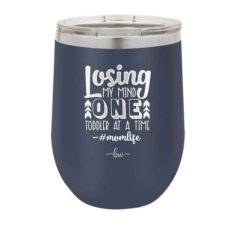 Losing My Mind One Toddler at a Time momlife - Laser Engraved Stainless Steel Drinkware - 1972 -