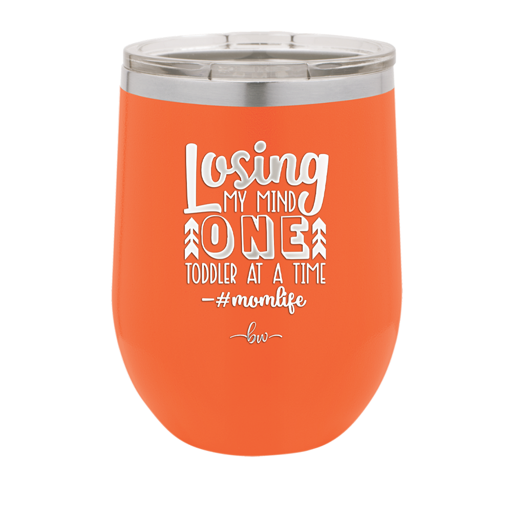 Losing My Mind One Toddler at a Time momlife - Laser Engraved Stainless Steel Drinkware - 1972 -