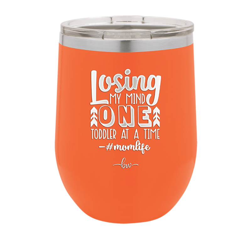Losing My Mind One Toddler at a Time momlife - Laser Engraved Stainless Steel Drinkware - 1972 -