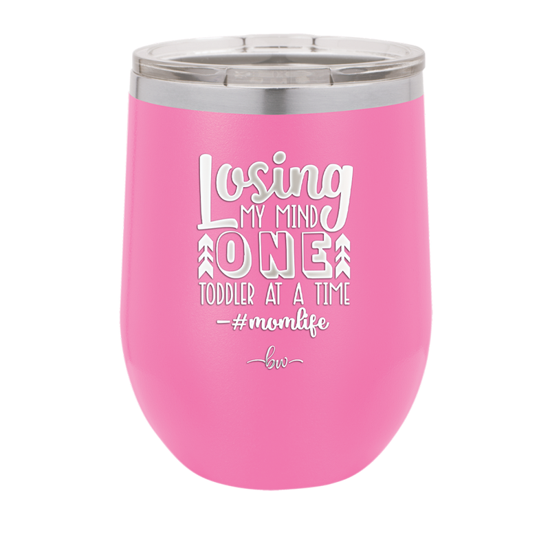 Losing My Mind One Toddler at a Time momlife - Laser Engraved Stainless Steel Drinkware - 1972 -