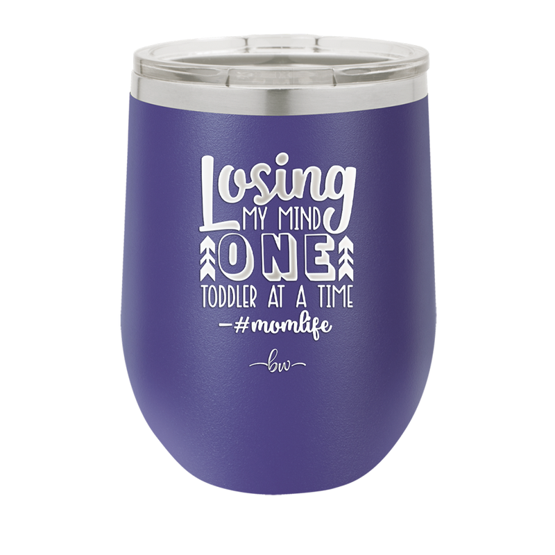 Losing My Mind One Toddler at a Time momlife - Laser Engraved Stainless Steel Drinkware - 1972 -