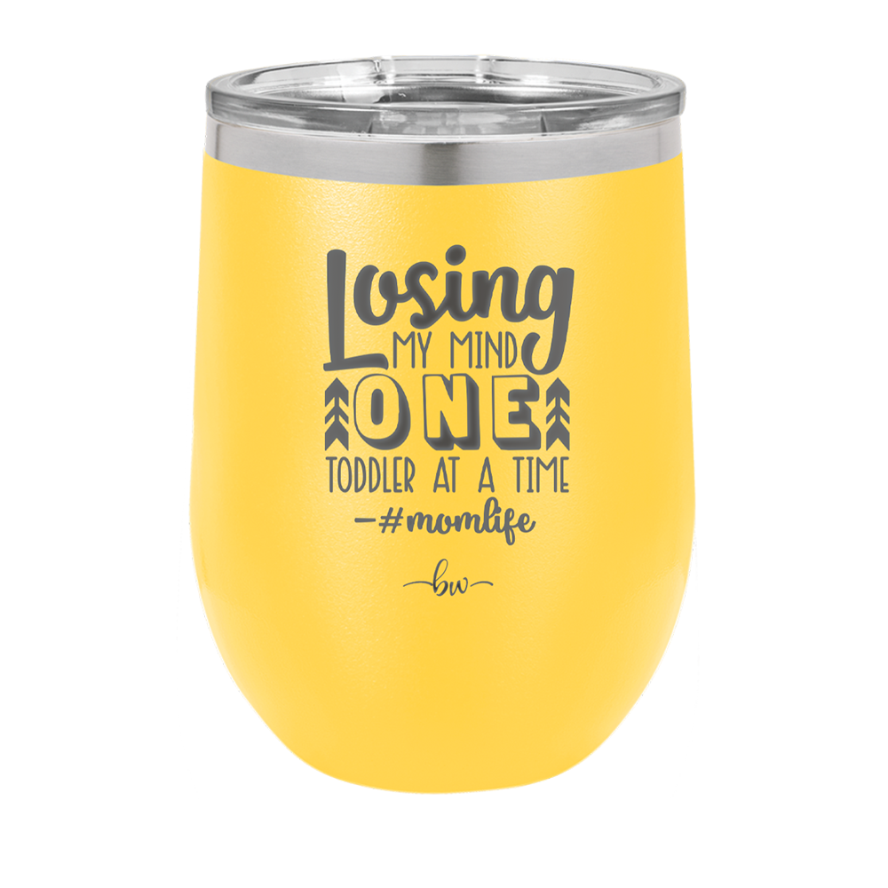 Losing My Mind One Toddler at a Time momlife - Laser Engraved Stainless Steel Drinkware - 1972 -