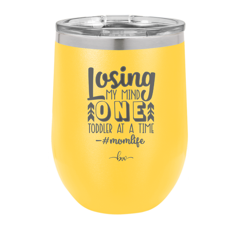 Losing My Mind One Toddler at a Time momlife - Laser Engraved Stainless Steel Drinkware - 1972 -