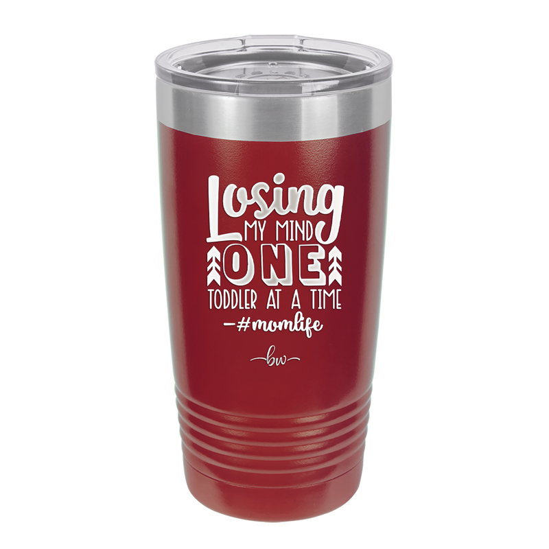 Losing My Mind One Toddler at a Time momlife - Laser Engraved Stainless Steel Drinkware - 1972 -