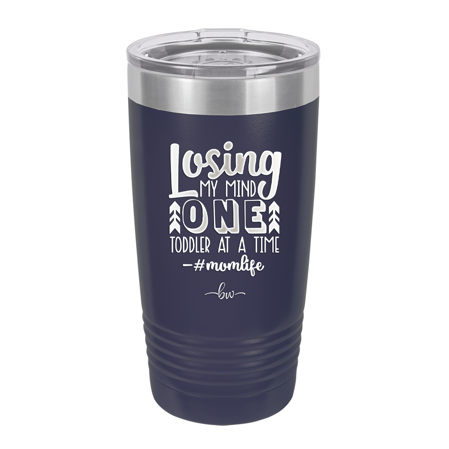 Losing My Mind One Toddler at a Time momlife - Laser Engraved Stainless Steel Drinkware - 1972 -