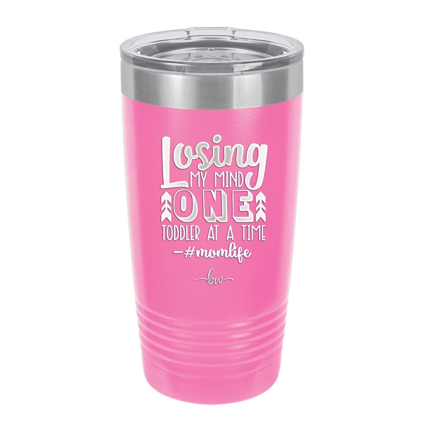 Losing My Mind One Toddler at a Time momlife - Laser Engraved Stainless Steel Drinkware - 1972 -
