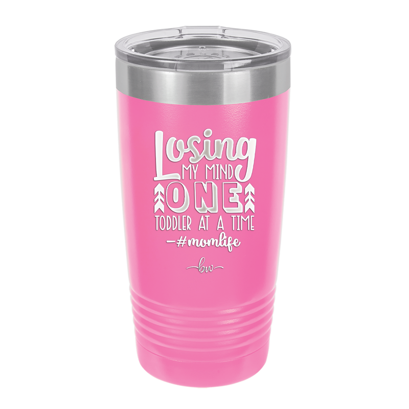 Losing My Mind One Toddler at a Time momlife - Laser Engraved Stainless Steel Drinkware - 1972 -