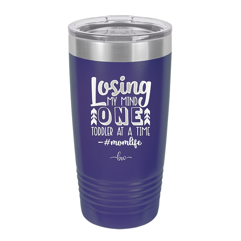 Losing My Mind One Toddler at a Time momlife - Laser Engraved Stainless Steel Drinkware - 1972 -