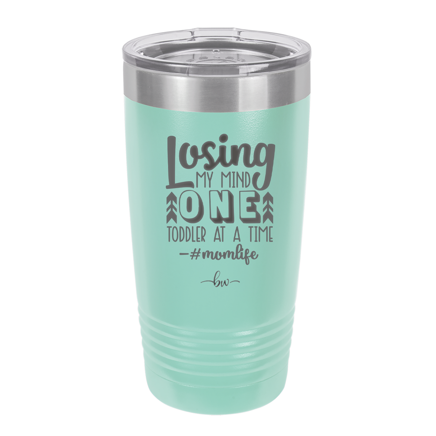 Losing My Mind One Toddler at a Time momlife - Laser Engraved Stainless Steel Drinkware - 1972 -