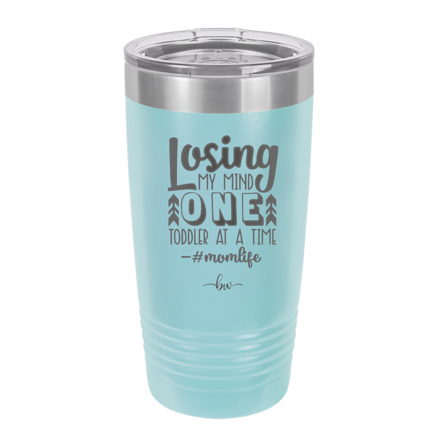 Losing My Mind One Toddler at a Time momlife - Laser Engraved Stainless Steel Drinkware - 1972 -