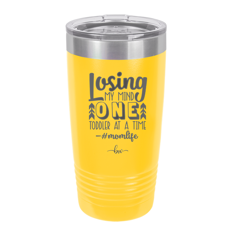 Losing My Mind One Toddler at a Time momlife - Laser Engraved Stainless Steel Drinkware - 1972 -