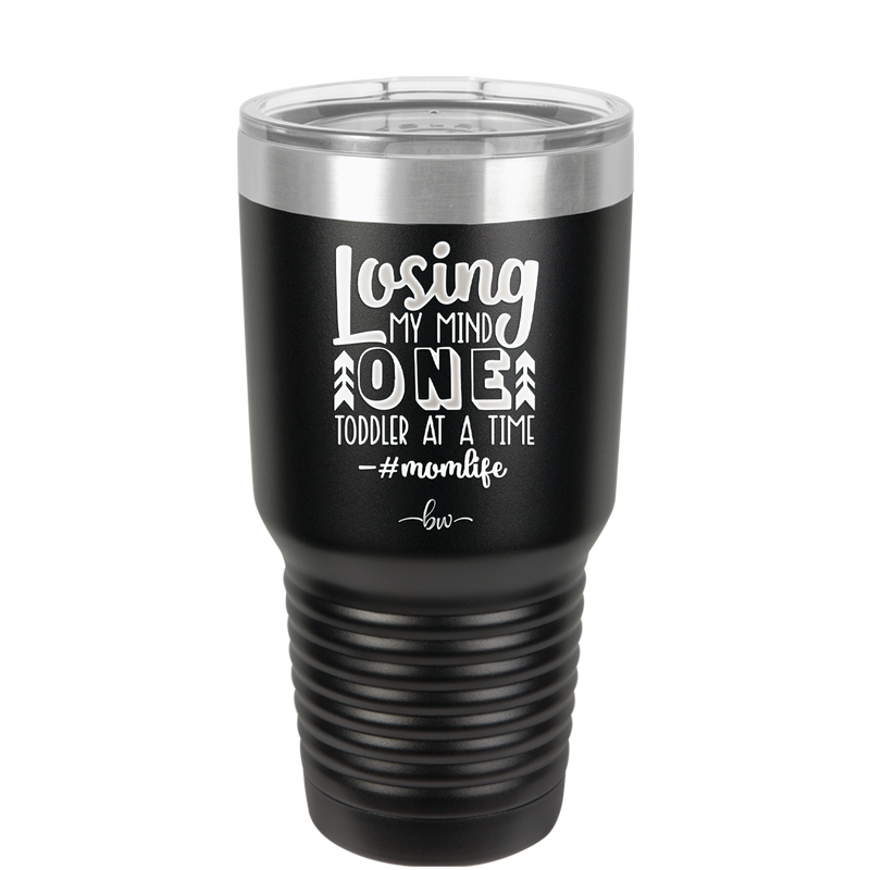 Losing My Mind One Toddler at a Time momlife - Laser Engraved Stainless Steel Drinkware - 1972 -