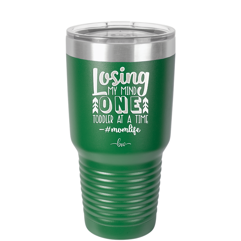Losing My Mind One Toddler at a Time momlife - Laser Engraved Stainless Steel Drinkware - 1972 -