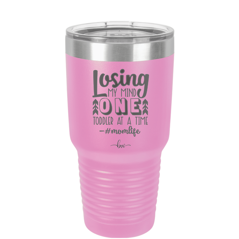 Losing My Mind One Toddler at a Time momlife - Laser Engraved Stainless Steel Drinkware - 1972 -