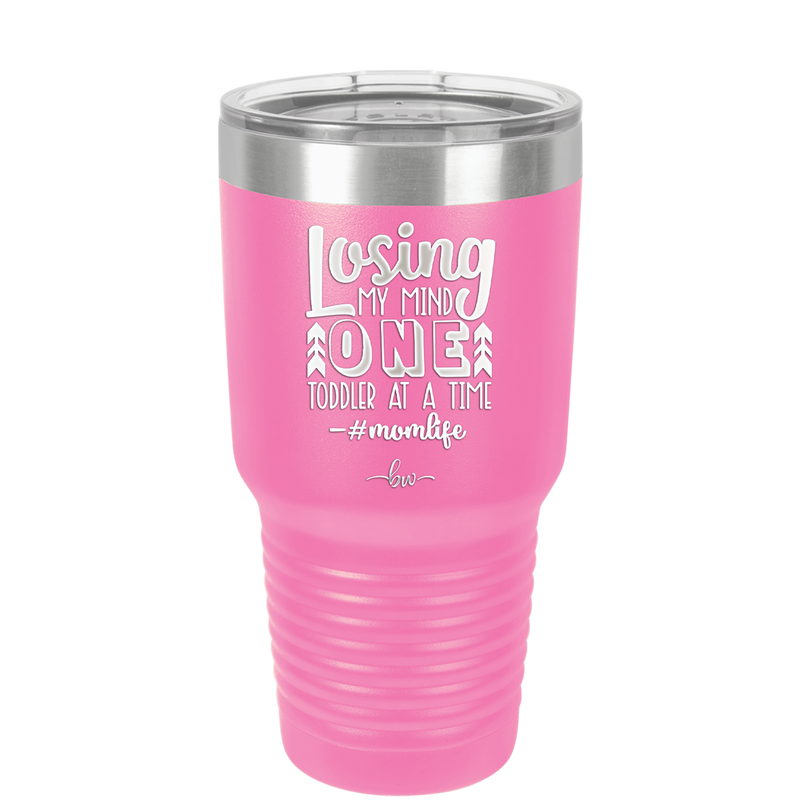 Losing My Mind One Toddler at a Time momlife - Laser Engraved Stainless Steel Drinkware - 1972 -