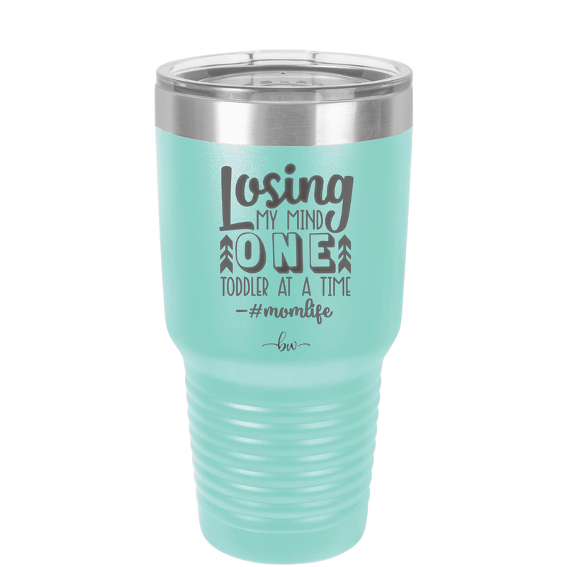 Losing My Mind One Toddler at a Time momlife - Laser Engraved Stainless Steel Drinkware - 1972 -