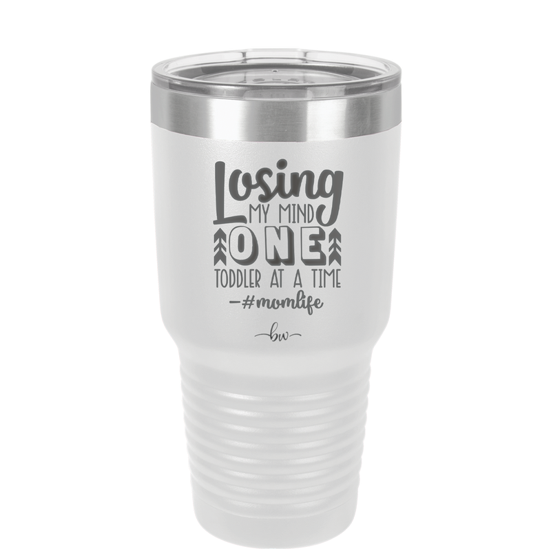 Losing My Mind One Toddler at a Time momlife - Laser Engraved Stainless Steel Drinkware - 1972 -