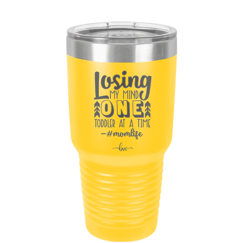 Losing My Mind One Toddler at a Time momlife - Laser Engraved Stainless Steel Drinkware - 1972 -