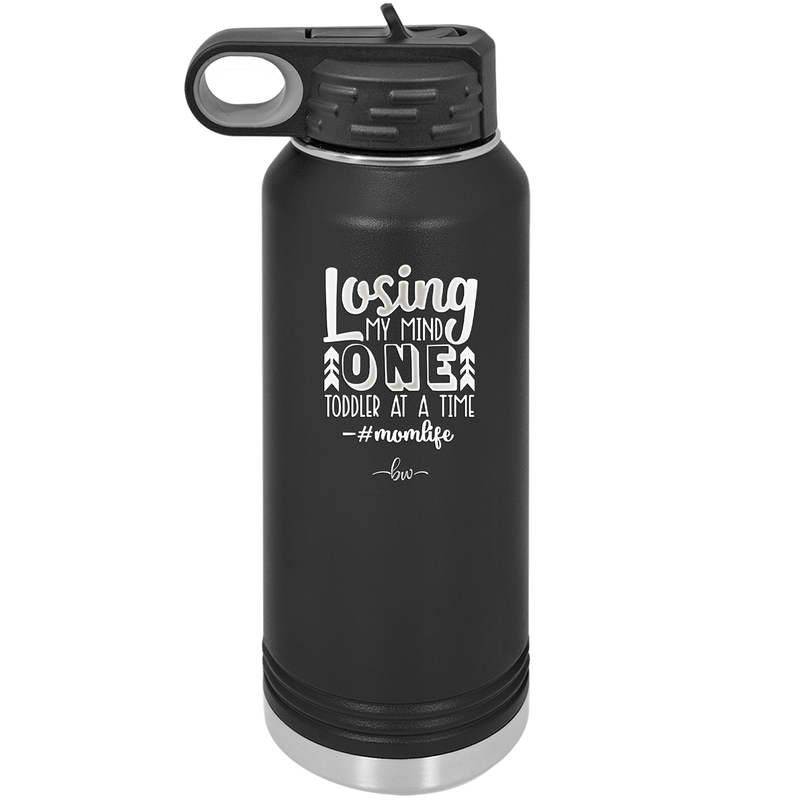 Losing My Mind One Toddler at a Time momlife - Laser Engraved Stainless Steel Drinkware - 1972 -