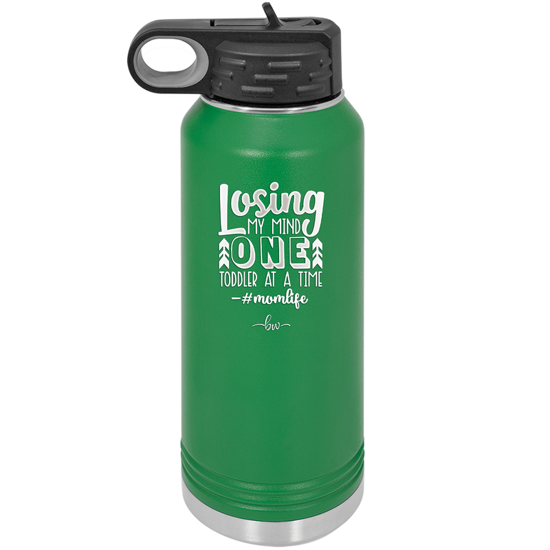 Losing My Mind One Toddler at a Time momlife - Laser Engraved Stainless Steel Drinkware - 1972 -
