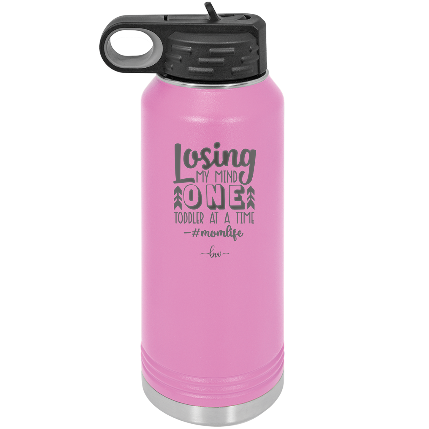Losing My Mind One Toddler at a Time momlife - Laser Engraved Stainless Steel Drinkware - 1972 -