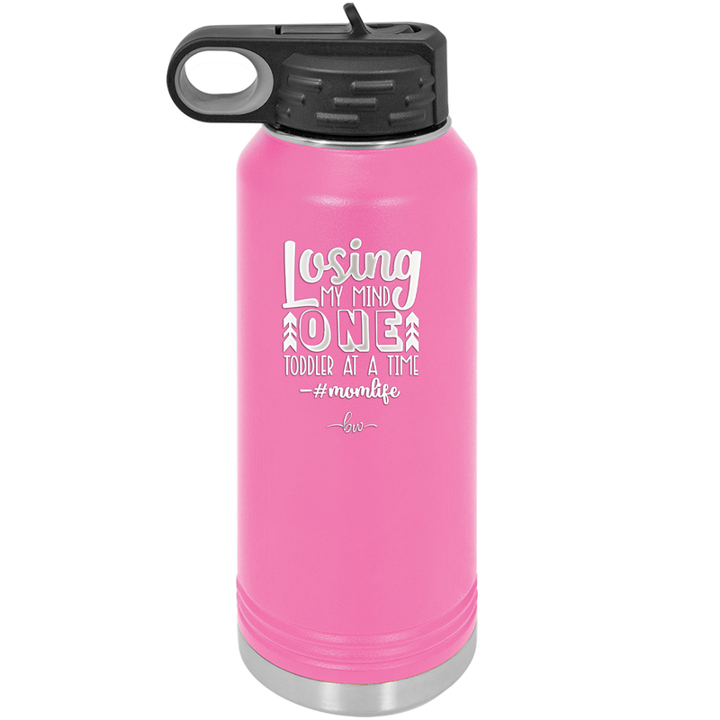 Losing My Mind One Toddler at a Time momlife - Laser Engraved Stainless Steel Drinkware - 1972 -