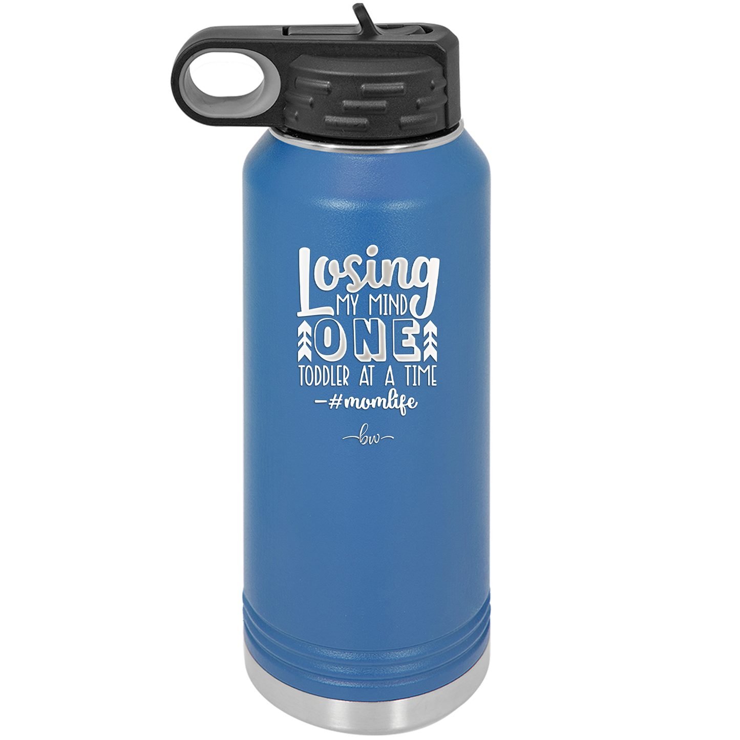 Losing My Mind One Toddler at a Time momlife - Laser Engraved Stainless Steel Drinkware - 1972 -