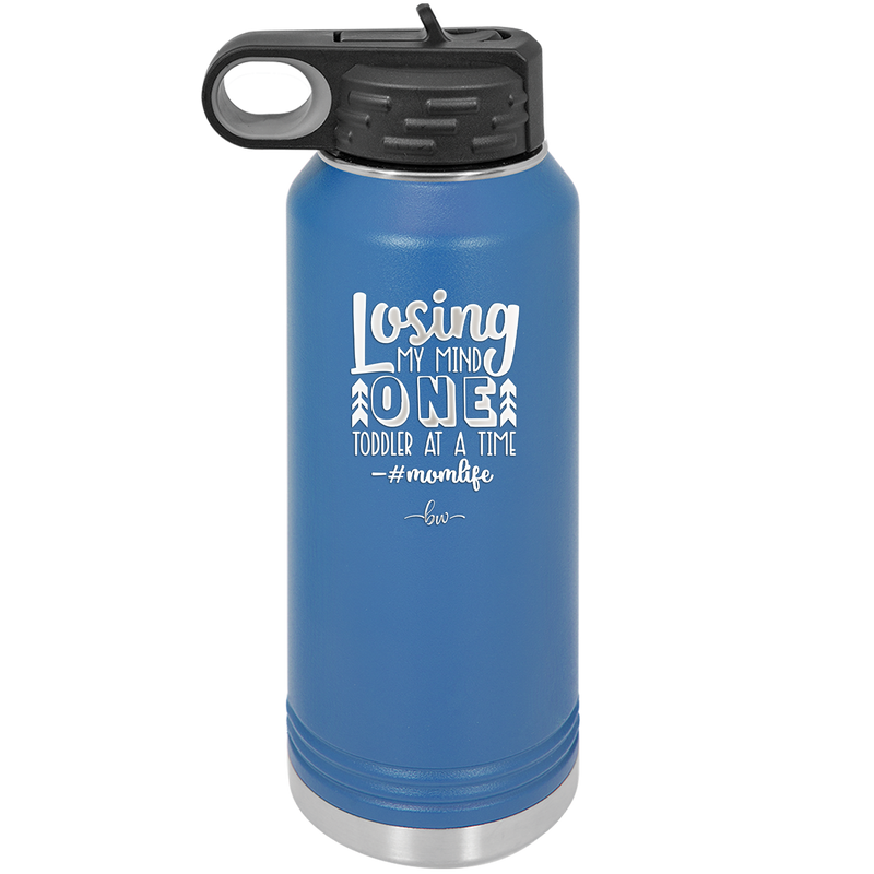 Losing My Mind One Toddler at a Time momlife - Laser Engraved Stainless Steel Drinkware - 1972 -