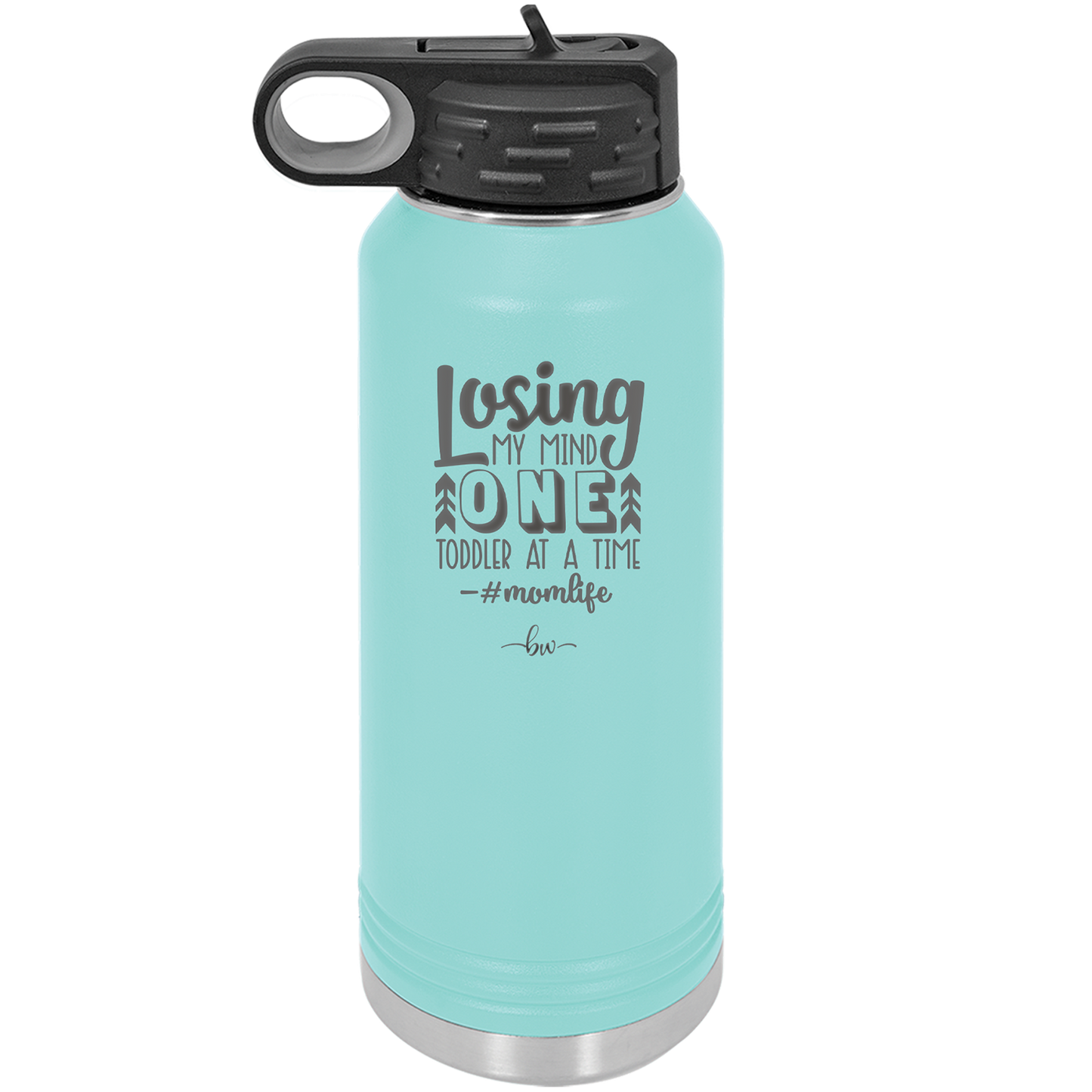 Losing My Mind One Toddler at a Time momlife - Laser Engraved Stainless Steel Drinkware - 1972 -